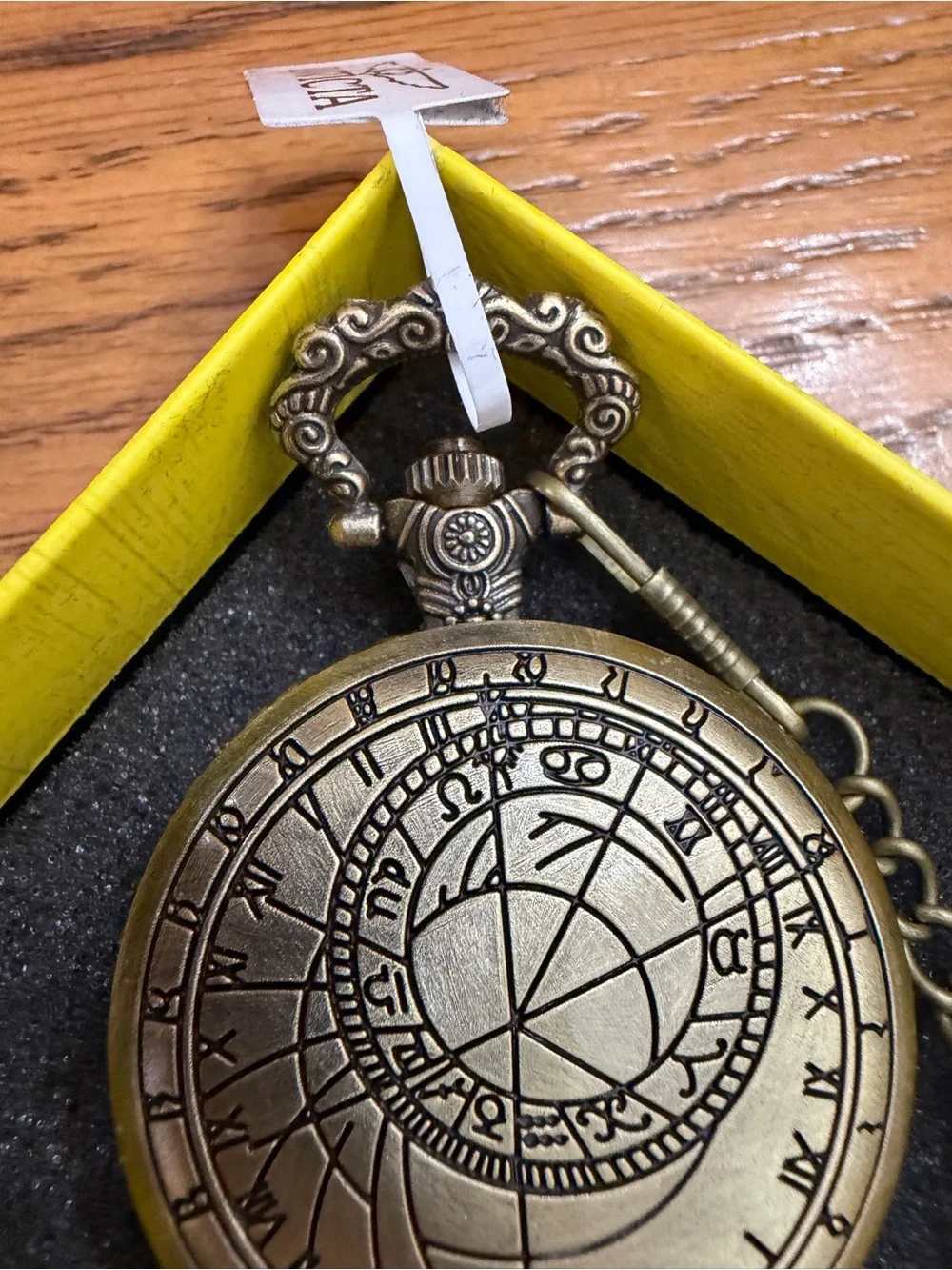 Invicta Bronze Astronomical Pocket Watch
